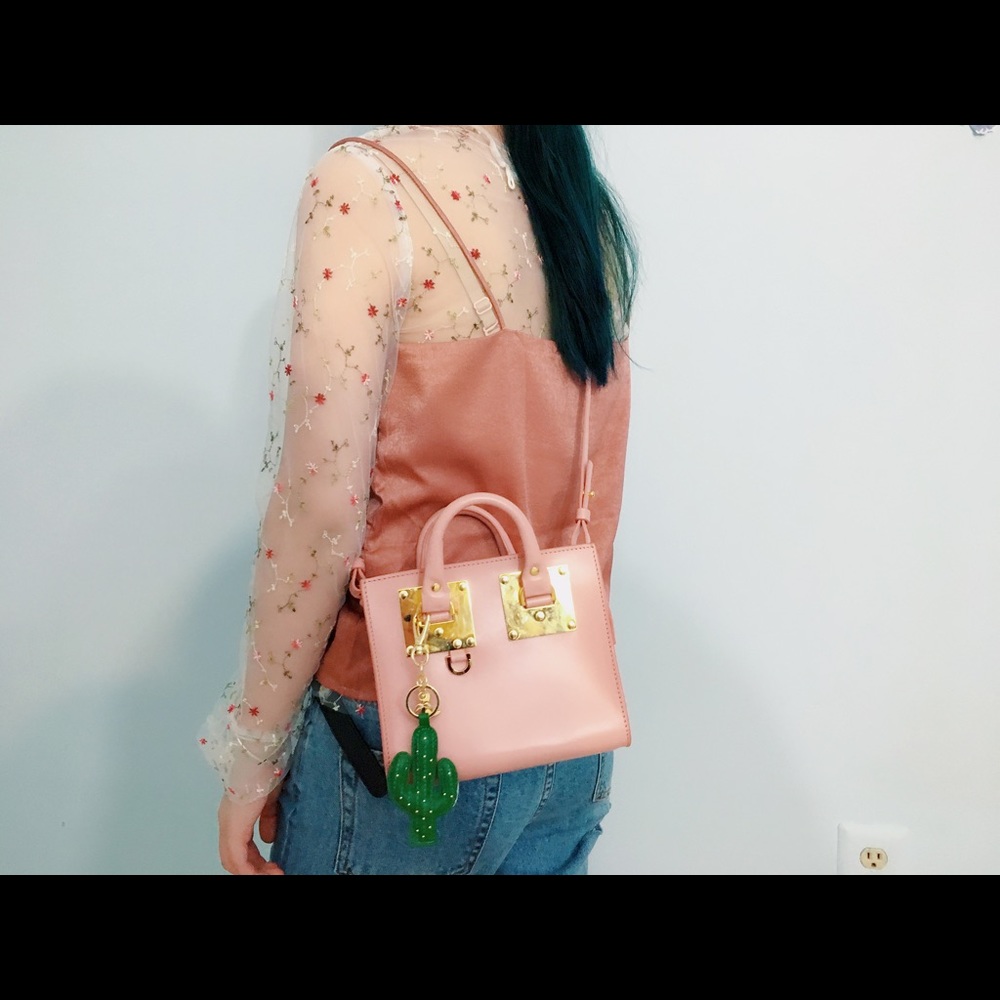 Sophie Hulme Bag Milky pink